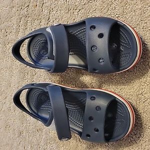 Toddler Croc Blue Sandals